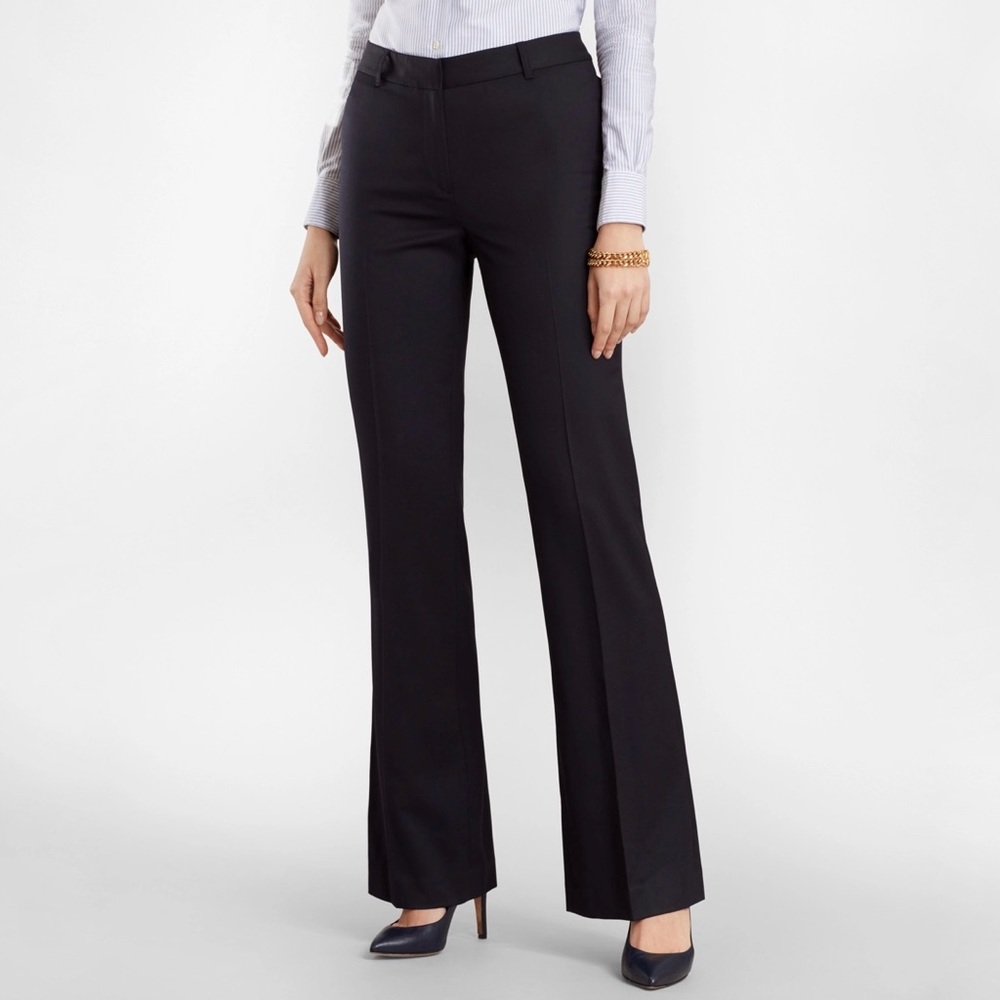 NWT 346 Brooks Brothers Straight Leg Trousers 10